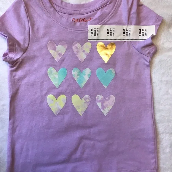 Girl’s Toddler Cute Outfit Matching Set, Green Purple Size 18M New Without Tags - Picture 6 of 8